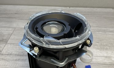 Фара передняя Depo черная Mercedes W461 / W463 на запчасти фото
