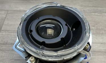 Фара передня Depo чорна Mercedes W461 / W463 на запчастини фото