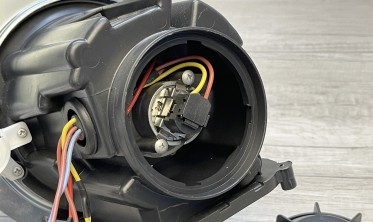 Фара передня Depo чорна Mercedes W461 / W463 на запчастини фото