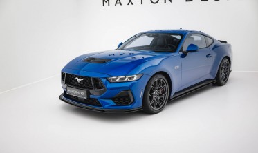 Боковые тюнинг накладки (листвы) Street Pro под пороги Ford Mustang Mk7 GT, Dark Horse фото