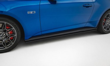 Боковые тюнинг накладки (листвы) Street Pro под пороги Ford Mustang Mk7 GT, Dark Horse фото