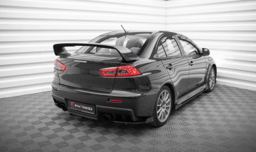 Комплект боковых накладок на задний бампер Mitsubishi Lancer MK10 EVO X (Street Pro) фото