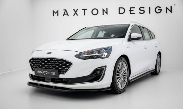 Тюнинг накладка (юбка) на передний бампер Ford Focus Vignale Mk4 вар. 1 фото