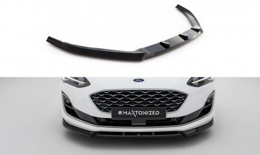 Нижний диффузор (накладка) на передний бампер Ford Focus Vignale Mk4 вар. 2 фото