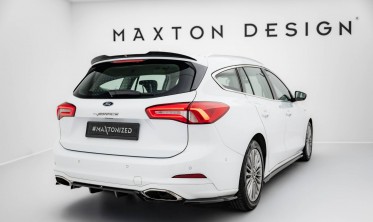 Центральный диффузор (накладка) на задний бампер Ford Focus Vignale Mk4 Estate фото