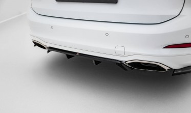 Центральный диффузор (накладка) на задний бампер Ford Focus Vignale Mk4 Estate фото
