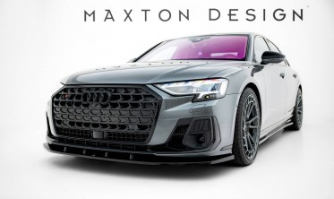 Тюнинг накладка (юбка) на передний бампер Audi S8 / A8 S-Line D5 рестайл вар. 1 фото