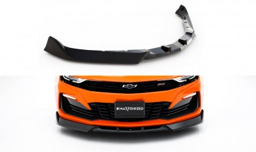 Нижня накладка на передній бампер Chevrolet Camaro SS Mk6 рестайл вар. 2 фото