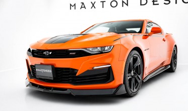 Нижня накладка на передній бампер Chevrolet Camaro SS Mk6 рестайл вар. 2 фото