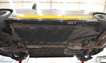 Тюнінгові накладки (лістви) на бокові пороги Mercedes-Benz GLA 45 AMG X156 вар. 2 фото