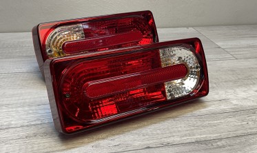 Фонари задние Mercedes G-класс W463 (90-18) в стиле G65 фото
