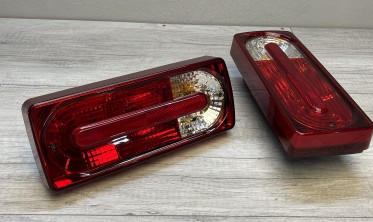 Фонари задние Mercedes G-класс W463 (90-18) в стиле G65 фото