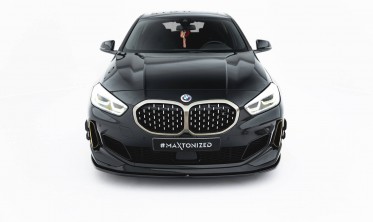 Тюнинг накладка (диффузор) на передний бампер BMW M135i M-Performance F40 фото