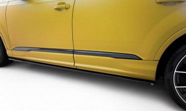 Тюнинговые накладки боковых порогов Audi SQ7 /Q7 S-line MK2 4M рестайл фото