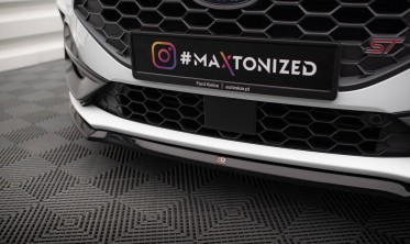 Накладка під передній бампер Ford Focus MK4 версія ST / ST-Line вер. 3 фото