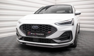Тюнинговая накладка переднего бампера Ford Focus ST / ST-line MK4 вер. 8 фото