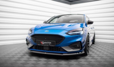 Тюнинговая накладка переднего бампера Ford Focus ST / ST-line MK4 вер. 8 фото