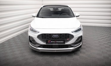 Тюнинговая накладка переднего бампера Ford Focus ST / ST-line MK4 вер. 8 фото