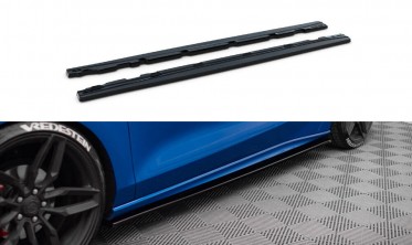 Накладки на боковые пороги Ford Focus MK4 ST / ST-Line  фото