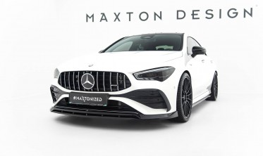 Тюнинг накладка на передний бампер Mercedes-AMG CLA 35 C118 / X118 рестайл фото