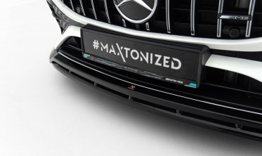 Тюнинг накладка на передний бампер Mercedes-AMG CLA 35 C118 / X118 рестайл фото