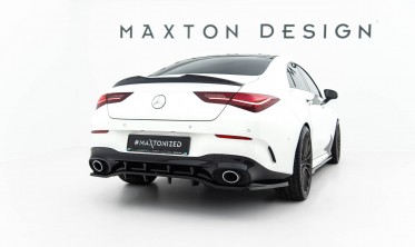 Тюнинг диффузор на задний бампер Mercedes-AMG CLA 35, 45 C118 / X118 рестайл фото