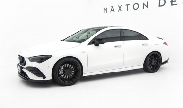 Тюнінг накладки на бокові пороги Mercedes-AMG CLA 35, 45 C118 / X118 рестайл фото