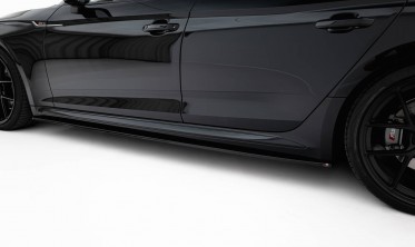 Тюнинг диффузоры (листвы) на боковые пороги Audi RS5 F5 Sportback фото