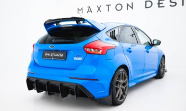 Центральний дифузор (накладка Street Pro) на задній бампер Ford Focus RS Mk3 фото
