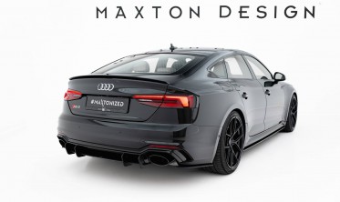 Бокові тюнінг накладки Street Pro на задній бампер Audi RS5 Sportback F5 фото