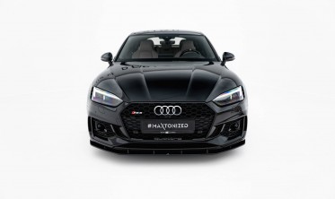 Нижняя тюнинг накладка Street Pro на передний бампер Audi RS5 Coupe / Sportback F5 фото