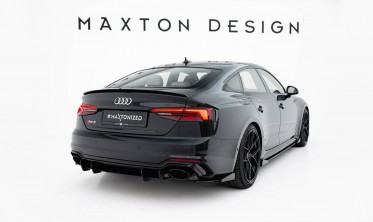 Комплект бокових накладок Street Pro на край заднього бампера Audi RS5 Sportback F5 фото