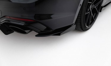 Комплект бокових накладок Street Pro на край заднього бампера Audi RS5 Sportback F5 фото