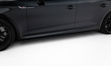 Боковые тюнинг накладки Street Pro на пороги Audi RS5 Sportback F5 фото