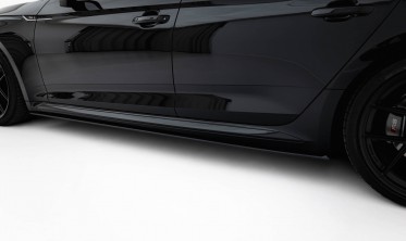 Боковые тюнинг накладки Street Pro на пороги Audi RS5 Sportback F5 фото