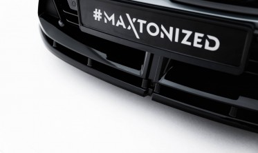 Тюнинг накладка на передний бампер BMW M135i / 1 M-Pack F70 вар. 1 Maxton-design фото