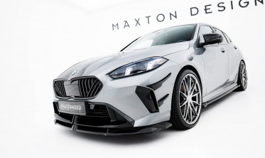 Нижня тюнінг накладка переднього бампера BMW M135i / 1 M-Pack F70 вар. 3 фото