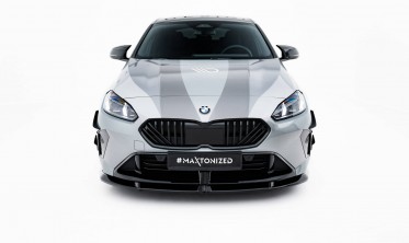 Нижня тюнінг накладка переднього бампера BMW M135i / 1 M-Pack F70 вар. 3 фото