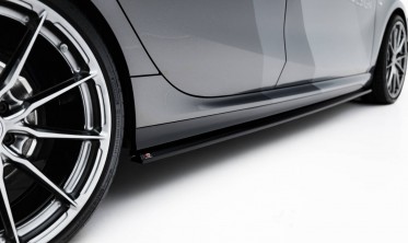 Тюнинг накладки (листвы) на боковые пороги BMW M135i / 1 M-Pack F70 вар. 1 фото