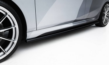 Тюнинг накладки (листвы) на боковые пороги BMW M135i / 1 M-Pack F70 вар. 1 фото