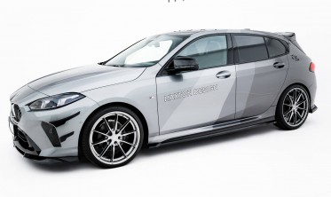 Нижні накладки (дифузори) на бокові пороги BMW M135i / 1 M-Pack F70 вар. 3 фото
