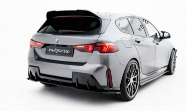 Тюнинг диффузор (накладка) на задний бампер BMW 1 F70 M-Pack  фото