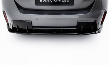 Тюнинг диффузор (накладка) на задний бампер BMW 1 F70 M-Pack  фото
