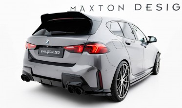 Бокові накладки (дифузори) на задній бампер BMW M135i F70 фото