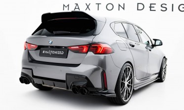 Тюнинг накладки (элероны) на край заднего бампера BMW M135i F70 фото