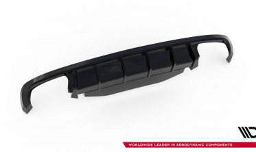 Тюнінговий дифузор заднього бампера Skoda Superb Liftback / Combi Mk3 фото