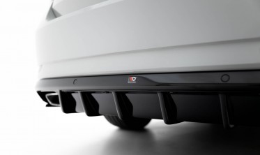 Тюнінговий дифузор заднього бампера Skoda Superb Liftback / Combi Mk3 фото