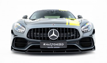 Тюнинг накладка (диффузор) на передний бампер Mercedes-AMG GT C C190 рестайл фото