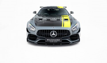 Тюнинг накладка (диффузор) на передний бампер Mercedes-AMG GT C C190 рестайл фото