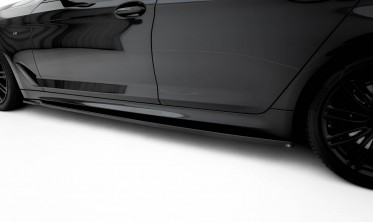Нижние тюнинг накладки на боковые пороги BMW 5 M-Pack, M550i G30 / G31 вар. 2 фото